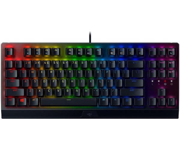מקלדת גיימינג Razer BlackWidow v3 TKL Wired RGB Green Switches