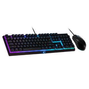 סט גיימינג מקלדת עכבר Cooler Master MS111 RGB סמי מכאני