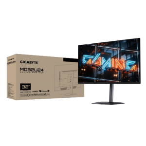מסך Gigabyte MO32U24 4K QD-OLED 240Hz 0.03ms KVM