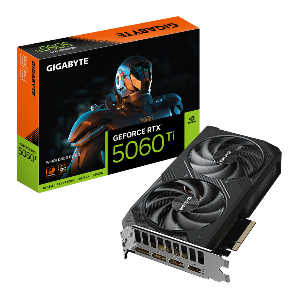 Gigabyte GeForce RTX 5060 Ti WINDFORCE 2 OC 8GB