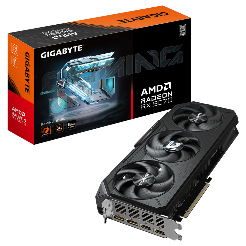 Gigabyte Radeon RX 9070 GAMING OC 16GB