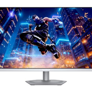 מסך גיימינג | Gigabyte MO27Q2A ICE לבן | 27" 2K QD-OLED | 280Hz | 0.03ms | HDR True Black 400 | KVM | רמקולים
